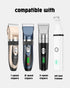 oneisall Dog Clippers Charger, 5V USB Charging Cord for Dog Paw Trimmer, Replacement Cable with Cleaning Brush.
