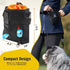 Hundefreund Dog Treat Pouch Bag for Training Dogs - Small Fanny Pack for Treats, Orange (5.5 x 4.3 x 1.6 inches)