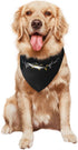 Kangweida Yellowfin Tuna Heartbeat Stylish Pet Bandana Cute Pattern Triangle Scarf for Dogs and Cats