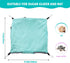 LYART Hammock 3-Layer Hammock (2.Mint) Sugar Glider Pouch Bed Bedding, Sugar Glider Cage Accessories Toys for Rat, Make