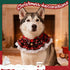 YangQian Christmas Dog Bow Ties for Small Medium Large Dogs Cat Bib for Eating Holiday Pet Bandanas for Dogs Scarf