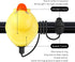 Kids Lovely Yellow Duck Bike Bell, Rubber Bicycle Horn with LED Light - for Children and Adults Outdoor Sport