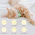 Cat Tracker,No Monthly Fee GPS Trackers for Cats,Pet Tracker Work with Apple Find My App(iOS Only),Real-Time Location