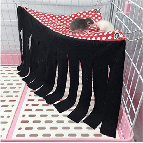 WishLotus Hamster Hideout - Small Animal Hideaway Tent for Chinchilla, Guinea Pig, Hedgehog, Rat, Squirrel, and Bunny