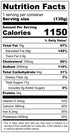 Backpacking Biscuits and Sausage Gravy, Freeze Dried & Camping Food, Emergency Food, High Protein Meal