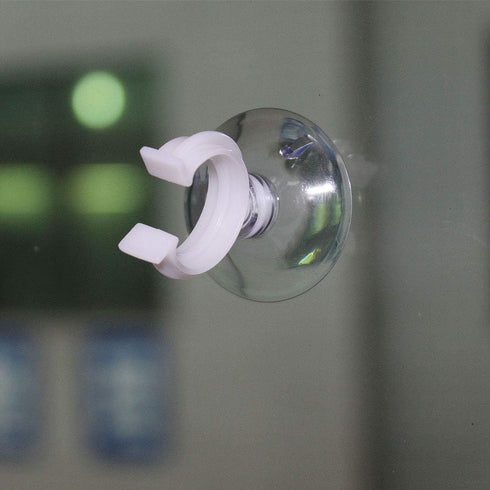 uxcell Aquarium Suction Cup Clips, Airline Tube Holders for Fish Tank Clear 17mm, 20Pcs