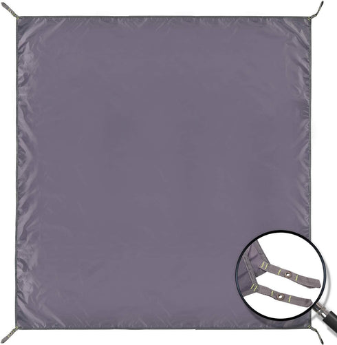 REDCAMP Waterproof Camping Tent Tarp, 71"x83", Multifunctional Tent Footprint for Camping and Hiking