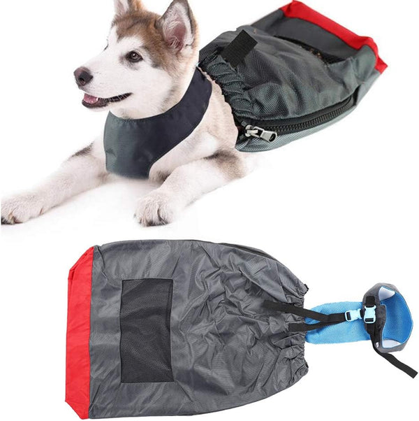GLOGLOW Oxford Cloth Dog Drag Bag, Breathable Mesh Hole Design, Multiple Sizes for Paralyzed Dog Travel Use (M)