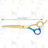Dog Cat Scissors for Grooming, Stainless Steel Shears for Thick Coats, Matted Hair, Thinner Curved Straight Chunker