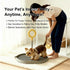 Dog Potty Tray with Handle, minandhua Indoor Puppy Potty Training Tray & Pee Pad Holder, Oval Design with Pour Spout