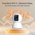 CINMOORE 5G 3K 0-Glow 2-Way Security Camera Indoor, Pet/Dog Camera with Speaker/Phone App, PTZ WiFi Baby Monitor