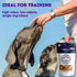 HOLI Freeze Dried Salmon Dog Treats, with Omega 3 and 6 Fish Oil, All Natural, Human Grade, Grain Free