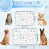 imiBBWQu Summer 27" 22" Dog Cooling Mat Easter Pattern Stadium Cooling Mat Washable Pet Stroller Pad Dog Bed Color