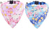 Adjustable Cat Collars with Bandana Bell, Breakaway Japanese Pet Kitten Collar for Small Dogs, Puppies, Girl, Boy