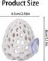 Penitue Shrimp Hides for Aquarium, Multi-Hole Shrimp Dome Hide with Suction Cup Coral Design Betta Fish Toys Fish Tank