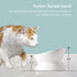 Cat Food Bowls, 10 OZ Elevated Bowls for Cats and Small Dogs, Tilted Feeder with Raised Stand, 1pcs