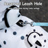 Waterproof & Quick-Drying Puppy Raincoat with Hood and Leash Hole, Cute Hooded Rain Poncho Gear for Large Dogs