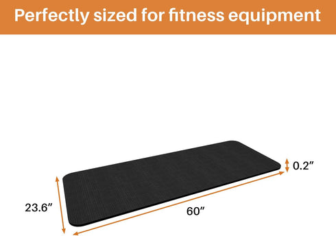 Shouken Treadmill Walking Pad Mat for Carpet Floors,Folding Treadmill Mat for Hardwood Floors,for Under Exercise Bike