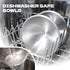 Raised Cat Food Bowls, Two Replacement Bowls Set, Elevated Tilted Stainless Steel Feeding Bowls