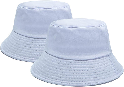 PFFY Bucket Hat for Women Men, Cotton Summer Sun Beach Fishing Cap