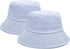 PFFY Bucket Hat for Women Men, Cotton Summer Sun Beach Fishing Cap
