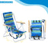 WENLIN 2 Pack,Portable Backpack (1PcsStripes) Beach Chairs for Adults Folding Beach Chair with Headrest Cup Holder