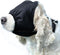 NACOCO Dog Calming Cap Eye Mask, Nylon Shading Pet Anxiety Mask Muzzle for Grooming (Black, XL)