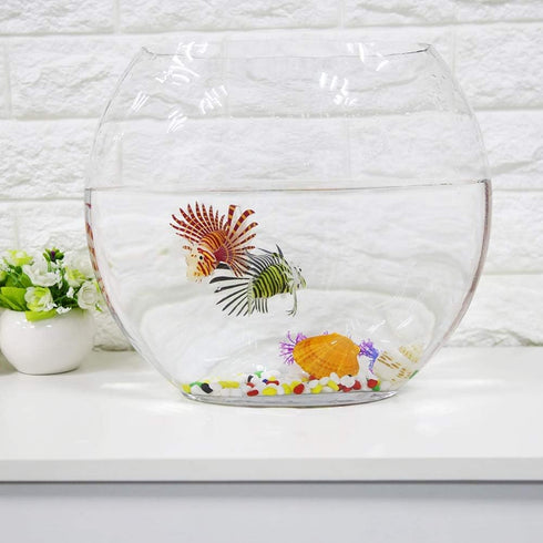 Yoidesu Artificial Glowing Fish Decorations, Luminous Fake Fish for Aquarium, Exquisite Ornament Simulation Animal