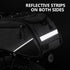 BESPORTBLE Bike Seat Pouch Rear Storage Bag for Capacity Saddle Bag Reflective Strips for Riding for Tools Gadgets