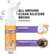 Paw Cleaner for Dogs and Cats, Magic Foam - Clean Paws No-Rinse Foaming Cleanser, Foot Cleaner Brush with Rose Extract
