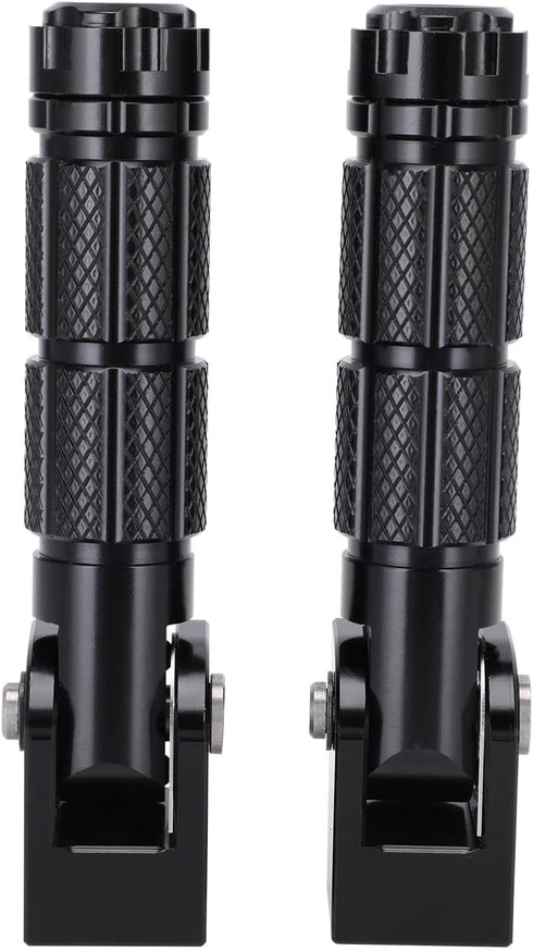 Foot Pegs for Super 73, CNC Bracket Foot Rest Pedals for Bike Super 73 S1/S2/RX (Black)