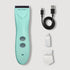Trimmer, Cordless Pet Grooming Kit for Dogs & Cats, Quiet & Powerful Motor Paw & Face Lightweight Clipper, Dopamine