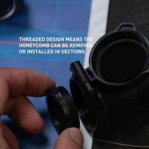 Monstrum Pro Series Flip-Up Scope Lens Cover with Detachable Honeycomb ARD