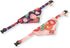 Kimono Cat Bandana Collar (Pink) with Bell, Safety Breakaway Soft Lightweight for Cats, Japanese Stylish Pattern