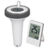 Badafaci 60m 1 IP67 Swimming Wireless Pool Thermometer, LCD Display with Range and Accuracy, Floating Thermometer