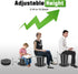 Kids,13'' Sckee Retractable Portable Camping Toilet for Adults & Portable Potty with Lid & Paper Holder, Foldable
