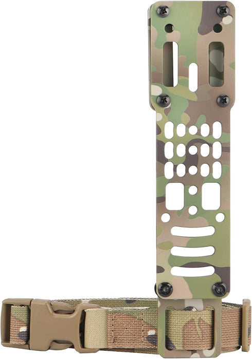 Guayma Drop Leg Holster Adapter - Duty Belt Accessories for QLS Kit, Modular Holster with Thigh Strap for Tactical Gear