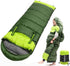 Sleeping Bags for Adults & Kids - Cold Weather & Warm XL Large 0 Degree Waterproof Sleeping Bag