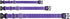Hyhug Pets Solid Color Classic Regular Soft Nylon Collar for Medium Breeds Dogs, Ultra Violet