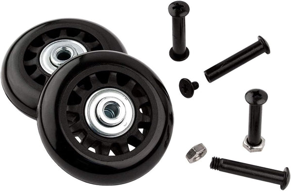Protec Inline Skate Wheels Replacement (Pair) (WLSBKPR)