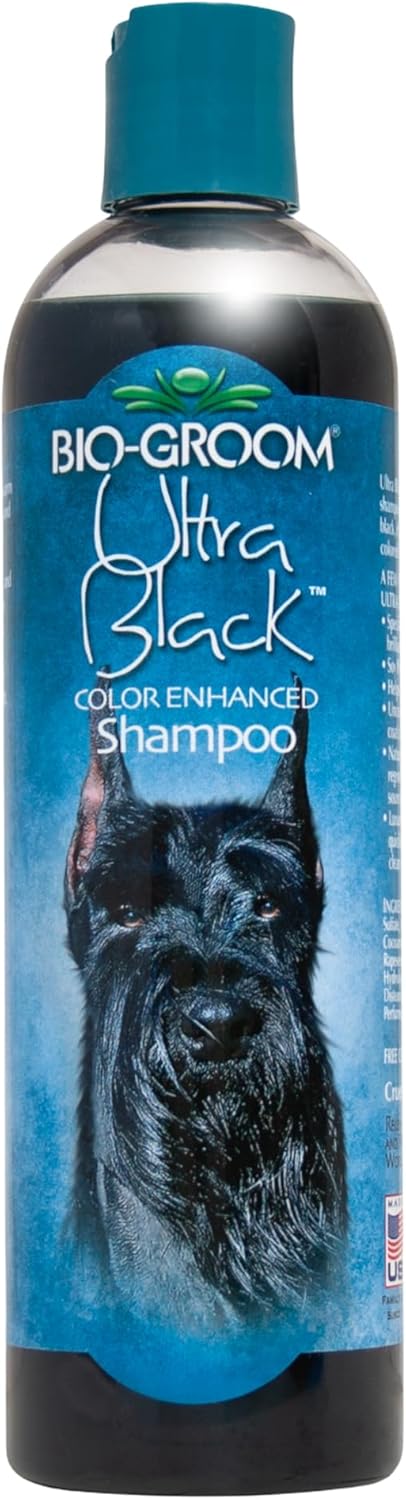 Bio-Groom Ultra-Black Dog Shampoo Color Enhancing Pet Shampoo, Dog Bathing Supplies, Puppy