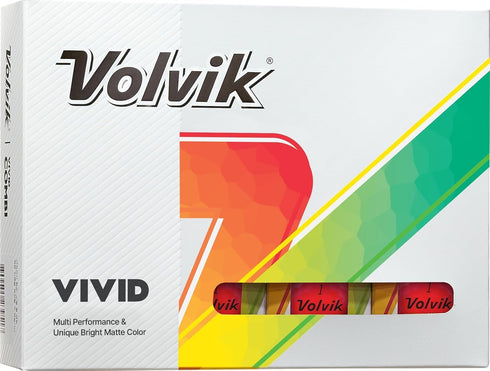 Volvik Vivid Matte Golf Balls (One Dozen)