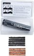 PAX 12 Pcs Tubeless Bike Tire Repair Kit, Includes Storage Canister, Plugger Tool, and Plugs for Fast Repairs