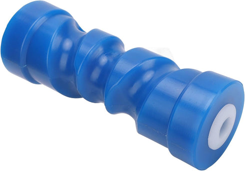 8inch 0.67in Self Centering Keel Roller Bow Stop Heavy Duty PU Trailer Roller Bow Stop Center Aperture for Boat Trailer