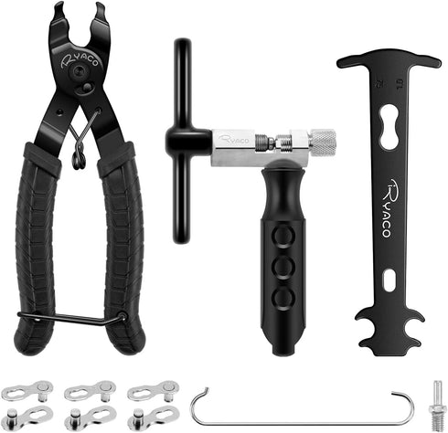 RYACO Professional Bike Chain Tools Set, Chain Cutter, Link Plier, Inspection Caliper for 6/7/8/9/10 Speed Chains