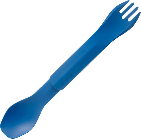 GoBites Duo and Bio Duo Travel Silverware Set, Full Size Portable Fork & Spoon, Reusable Utensils, PC and BPA-free,
