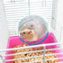 4.7 Inches Small Silent Spinner Exercise Running Wheel for Small Hamsters, Gerbils, Mice (Pink)