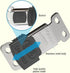Herm Sprenger ClicLock Fastener Stainless Steel Buckle for Prong Dog Training Collar & Quick Release with Easy Buckle for Small Medium Large Dogs (2.25mm)