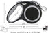 Retractable Dog Leash, 26 Feet for Small to Large Dogs up to 110lbs, Heavy Duty Design with Anti-Slip Handle