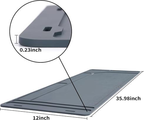 Gun Cleaning Mat, Anti-Slip Rubber Workbench Mat, Large Tactical Cleaning Pad, Gun Oil Resistant Maintenance Mat